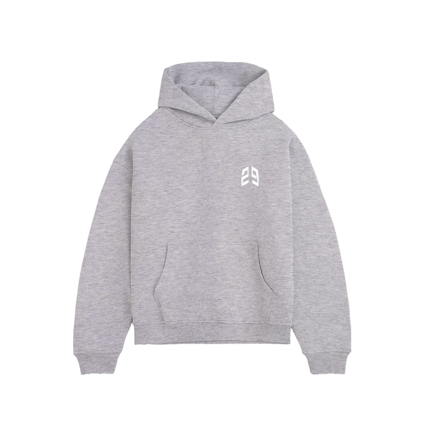 29 Hoodie Melange Grey