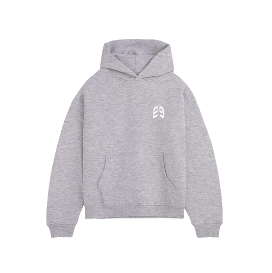 29 Hoodie Melange Grey